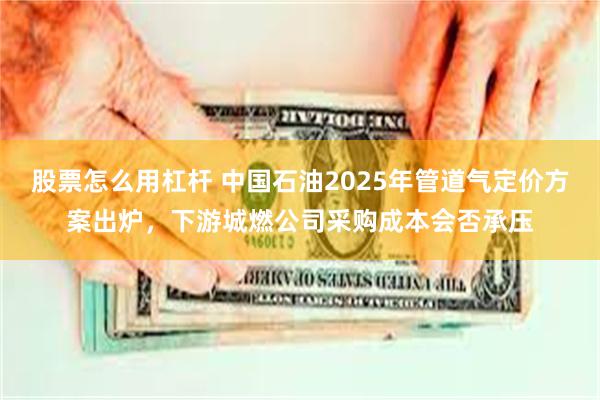 股票怎么用杠杆 中国石油2025年管道气定价方案出炉，下游城燃公司采购成本会否承压